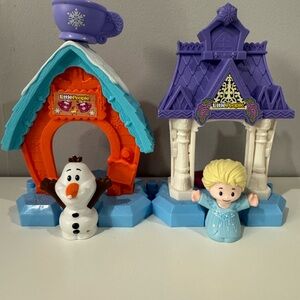 Little People Frozen Elsa and Olaf Playset